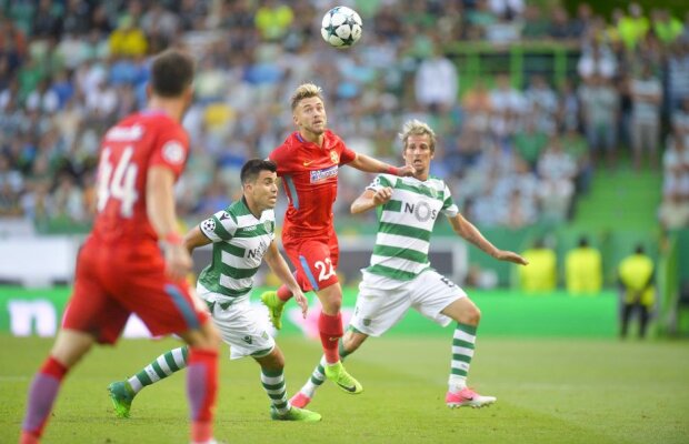 FCSB - Sporting // Lovitură pentru portughezi înainte de returul din play-off-ul UCL » A fost suspendat 6 luni