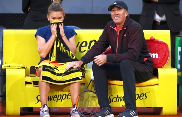 Darren Cahill pus la zid de americani pentru înfrângerea lui Halep » Antrenorul, criticat pentru ce i-a spus Simonei la 1-4