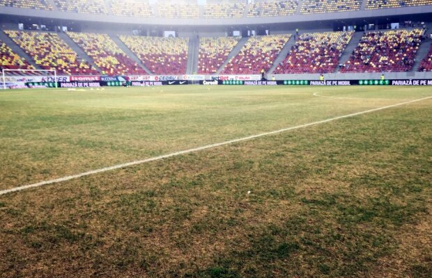 Becali dezvăluie că a plătit pentru schimbarea gazonului de pe Arena Națională: "Eu și Federația am dat bani"