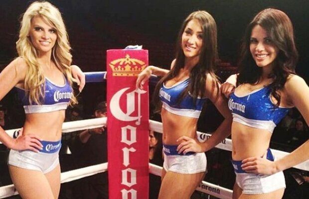 FOTO Fata din ring » Ea a atras toate privirile în superduelul dintre Mayweather și McGregor