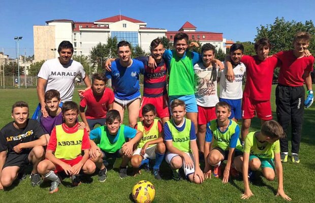 FOTO Cum a sărbătorit unul dintre cei mai promițători tineri din Liga 1 primul gol » Vizită surpriză la fosta echipă