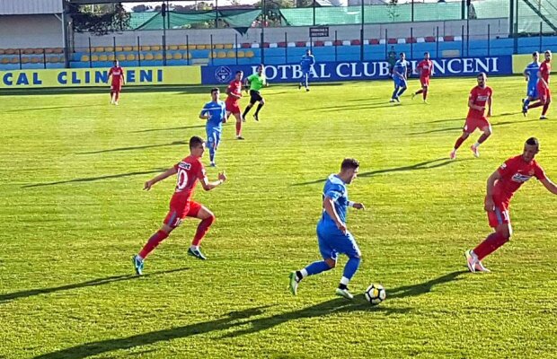 FOTO FCSB, victorie categorică în amicalul cu Clinceni » A impresionat puștiul de 18 ani pe care Becali a dat 400.000 de euro: "Dică, nu-l mai scoate din echipă!"