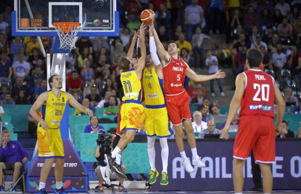 GALERIE FOTO România pierde "confruntarea adevărului" cu Ungaria şi termină pe ultimul loc grupa C a Europeanului de Baschet