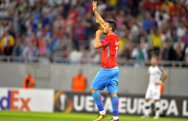 FCSB - PLZEN // Ce a spus Budescu după "dubla" din meciul cu Plzen: "Lucrurile stau foarte bine între mine și Dică"
