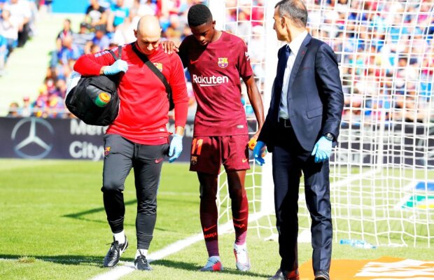 VIDEO Gafă de proporții a Barcelonei? Spaniolii publică imaginile care arată că accidentarea lui Dembele ar fi putut fi evitată!