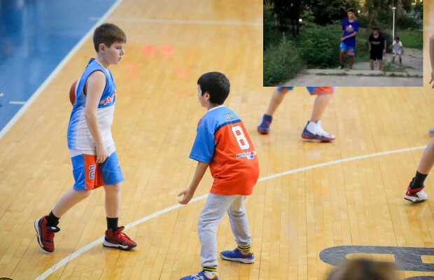 VIDEO EXCLUSIV Incredibil! Cu accesul blocat în sălile de sport, copiii de la cluburile din Sectorul 4 se antrenează pe scările din PARC