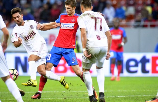 Transformări radicale » CFR și FCSB sunt alte echipe: câți jucători actuali au fost pe teren și în urmă cu un an