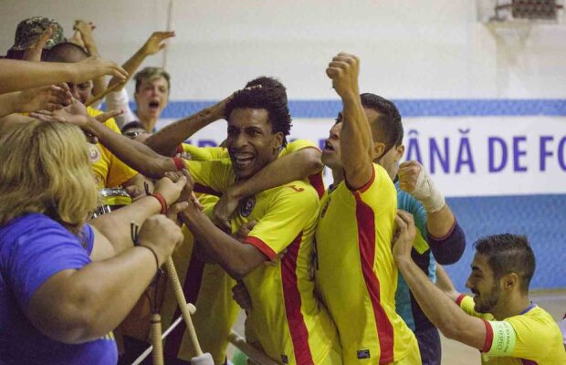 VIDEO » CALIFICARE! Naționala de futsal a României se impune în barajul cu Georgia, 7-4, și merge la Euro 2018