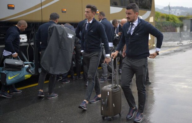 GALERIE FOTO FCSB a ajuns în Elveția, la Lucerna! Imagini de la sosirea jucătorilor la hotel 