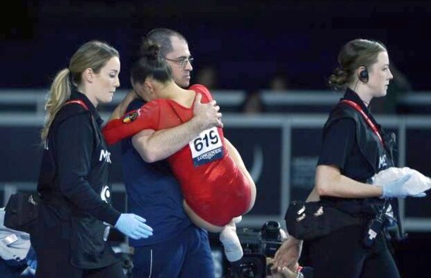 VIDEO Au apărut imaginile din momentul accidentării Larisei Iordache!