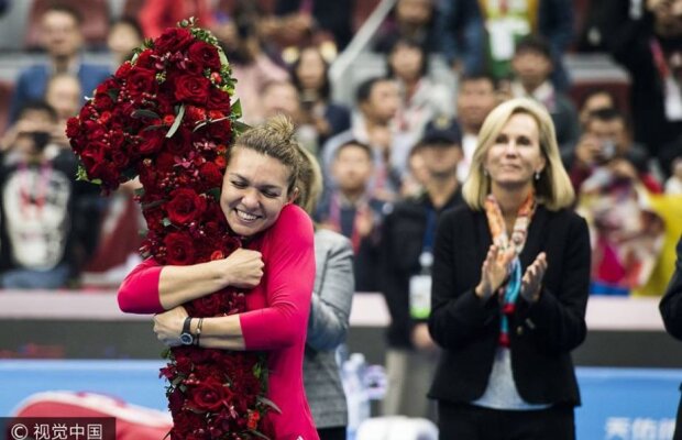 GALERIE FOTO Fotografii au surprins imaginile unei vis îndeplinit: Simona Halep, bucurie pură 