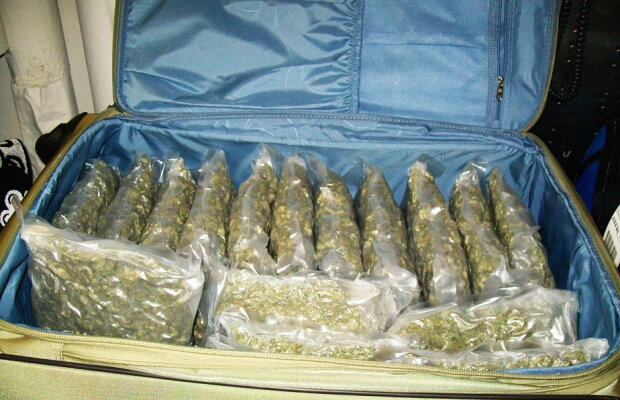 Anunț ciudat al poliției din Florida: Se caută proprietarul unei valize cu marijuana abandonată