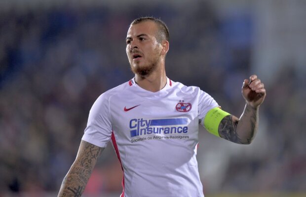 Și Goian sare la Alibec: "Cum îți permiți să arunci banderola sfântă pe jos? Rădoi și-a vărsat sângele pentru echipa asta!"