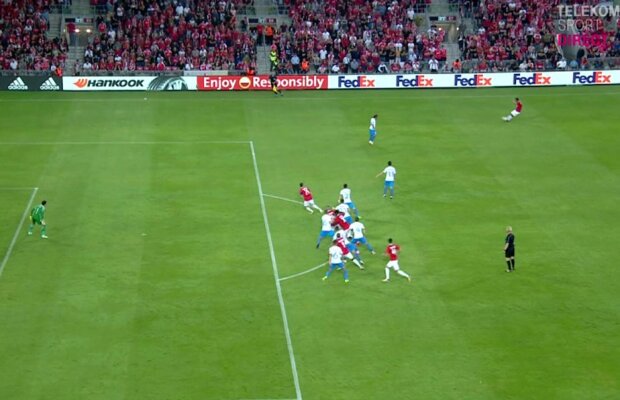 FOTO Gol anulat pentru Beer Sheva în meciul cu FCSB » Israelienii au contestat decizia arbitrului!