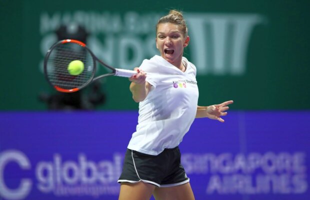 SIMONA HALEP LA SINGAPORE // Ce s-a schimbat pentru ea de când e nr. 1 WTA, ce particularitate a observat în jocul franțuzoaicei Caroline Garcia și ce spune despre celelalte adversare din Grupa Roșie