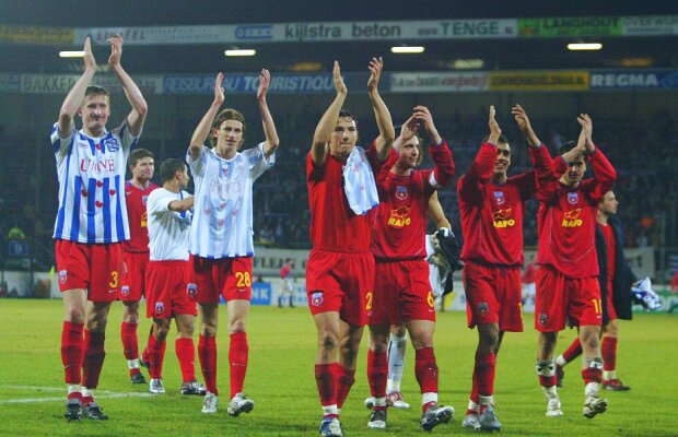 FOTO Este de partea CSA? Unul dintre steliștii "uefantastici" a asistat la ultimul meci al echipei în Liga 4