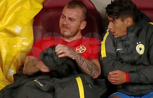 FCSB - HAPOEL BEER SHEVA // VIDEO + FOTO Moment IMPRESIONANT pe Arena Națională! Schimbat și huiduit de fani, Alibec a început să plângă pe bancă