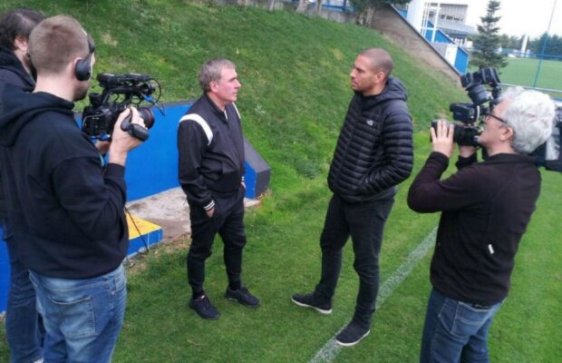 FOTO + VIDEO Impresionant! Vizită de marcă la Academia lui Hagi: "Facilitățile de aici sunt de clasă mondială" » Ce fost jucător al lui Liverpool a venit la Ovidiu