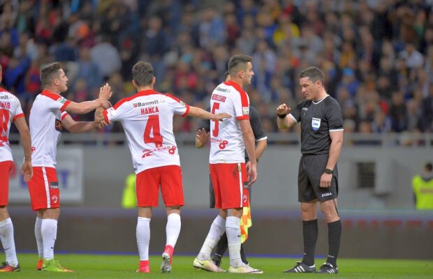 Vestea pe care dinamoviștii nu voiau s-o audă » Cine arbitrează meciul vital cu Gaz Metan