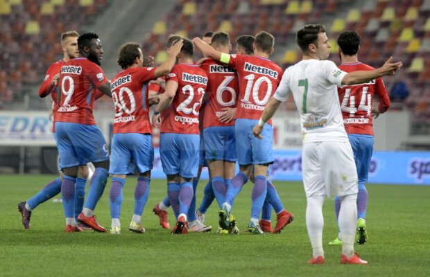 VIDEO+FOTO Victorie muncită pentru FCSB cu Chiajna, scor 2-1 » Roș-albaștrii revin în fruntea Ligii 1!