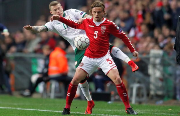 FOTO Greu de răpus » Irlanda a rezistat în Danemarca, unde a terminat la egalitate, 0-0! Calificarea la CM 2018 se va decide la retur