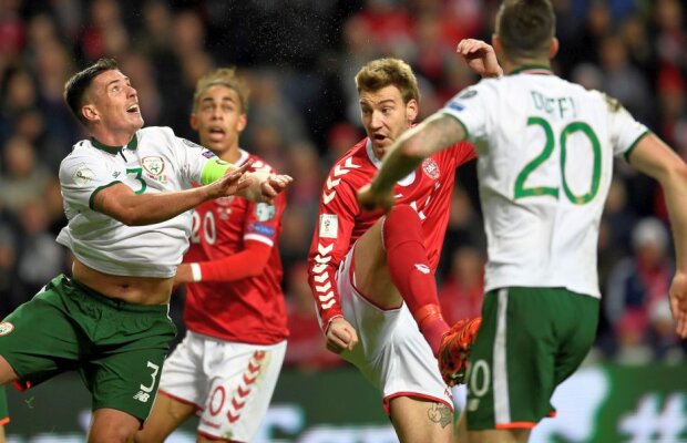 Danezii se plâng după remiza cu Irlanda și acuză: "Irlandezii joacă primitiv, iar gazonul nostru catastrofal i-a ajutat. Fotbalul de top aici e interzis"