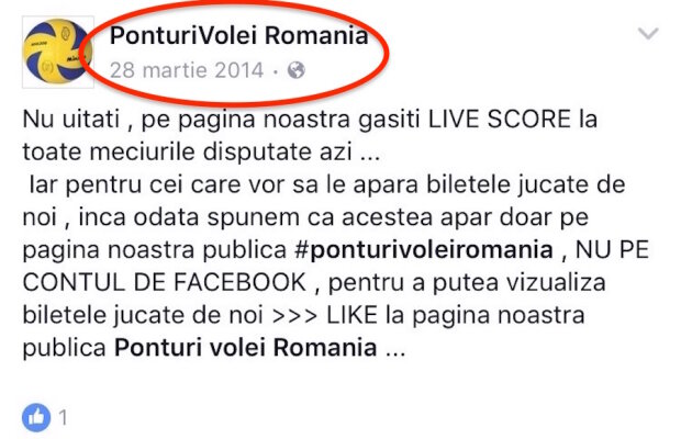 Drept la replică al FRV în cazul paginii de ponturi la pariuri a jucătorului Ursache: “A fost inițial de informație, nu de ponturi”. Imagini care demonstrează că președintele FRV răspândește informații eronate