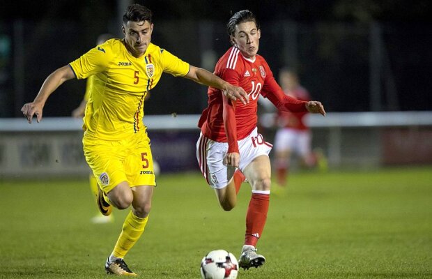 VIDEO România U21, al doilea egal consecutiv în preliminarii » Tricolorii au avut doi jucători eliminaţi în meciul cu Ţara Galilor