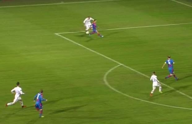 FOTO Alibec, capăt de linie în prima repriză » Două ocazii uriașe irosite cu ușurință de atacantul stelist cu Plzen