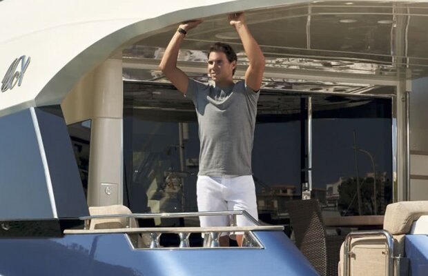 FOTO Rafa și al său ”Beethoven” » Liderul ATP, Rafael Nadal, are un yacht de 23 de metri, pe care îl consideră a doua sa casă