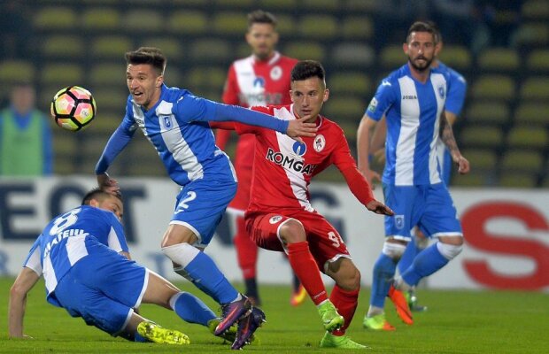 VIDEO Surpriza etapei la Mediaș! CSU Craiova ratează un penalty în prelungiri și remizează cu Gaz Metan, 0-0