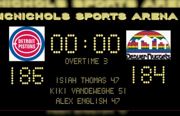 VIDEO Azi în Sport: În 1983 s-a jucat meciul din NBA cu cele mai multe puncte marcate!