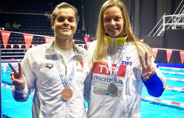 VIDEO+FOTO Robert Glință a câștigat bronzul la Campionatele Europene în proba de 100m