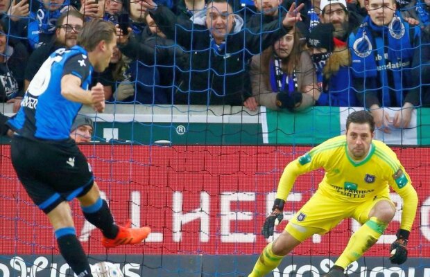 Măcel în derby-ul Belgiei, Anderlecht - FC Bruges. Stanciu şi Chipciu n-au fost în lot