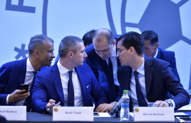 Cine face campanie pentru Burleanu: trei foşti fotbalişti, doi foşti ziarişti şi un fost patron de vulcanizare