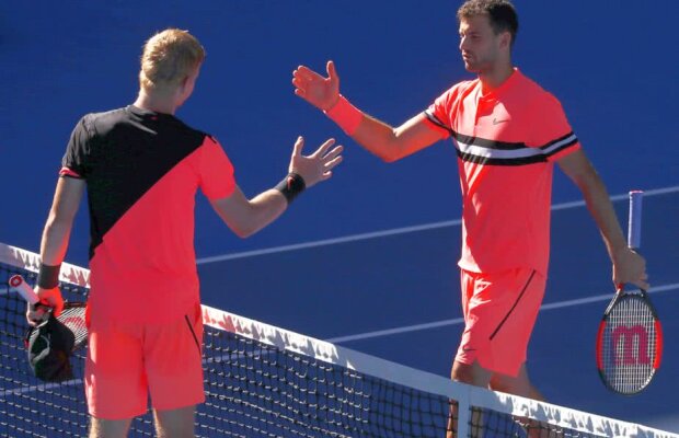 VIDEO Stupoare la Australian Open » Hawk-eye-ul, bulversat în finalul meciului Dimitrov - Edmund