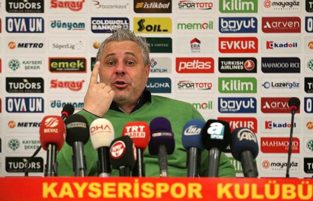 VIDEO Încă un meci INCENDIAR pentru Șumudică în Turcia! Doi eliminați și două goluri cu o rivală din clasament