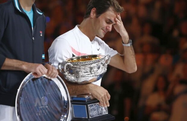 GALERIE FOTO 20GER Federer! » Elvețianul s-a impus în 5 seturi în finala de la Australian Open cu Marin Cilici și a ajuns la 20 de turnee de Mare Șlem câștigate