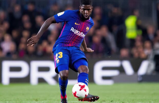 Scandal și acuze de rasism după Espanyol - Barcelona! Umtiti spune că a fost jignit de un adversar: "Negru de c***t"