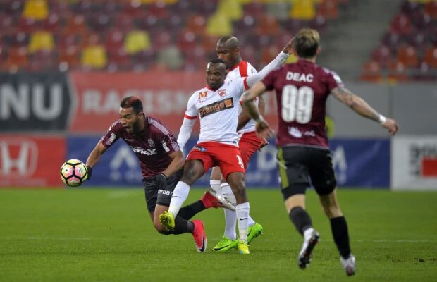 Absență importantă pentru CFR la meciul cu FCSB! Omul dorit de Becali a primit avertismentul la un minut după ce a intrat pe teren 