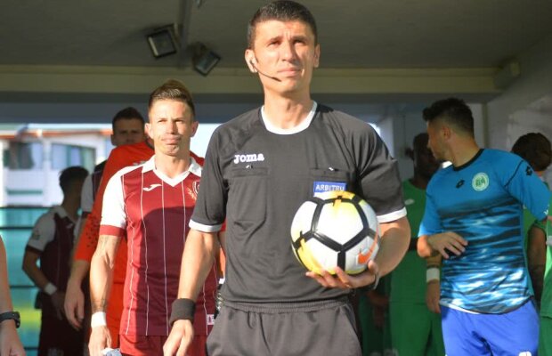 Ironie maximă » CFR contestă arbitrul cu FCSB, dar arbitrii au făcut-o pe CFR lider!