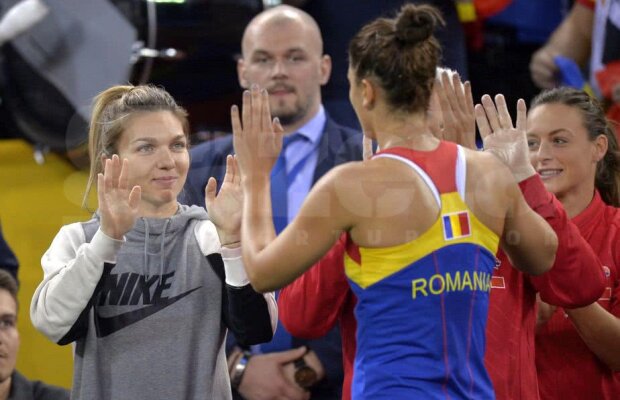 Halep trăiește la cote maxime meciurile de Fed Cup: "Joacă perfect!" » În ce stadiu e după accidentare: "Prima dată după 2 săptămâni"