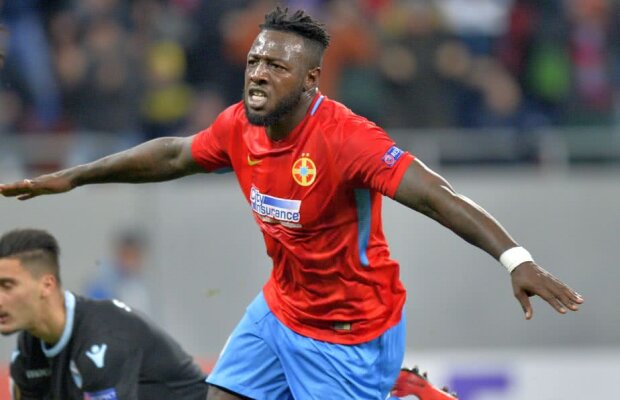 FCSB - LAZIO 1-0 // Reacția lui Gnohere după ce a adus victoria cu Lazio: "Nu îmi e frică de nimeni"