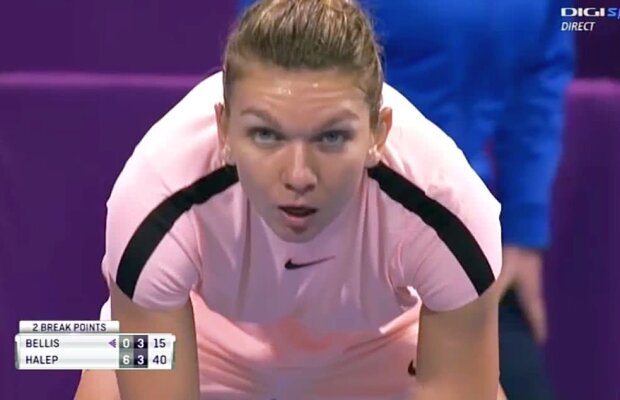 SIMONA HALEP - CATHERINE BELLIS // Bravo, Simona! După o luptă crâncenă cu "CiCi" Bellis în setul 2, Halep merge în semifinale la Doha! Cu cine joacă