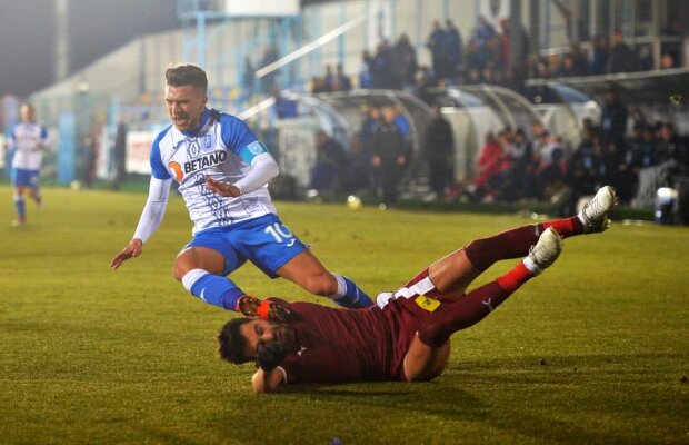 VIDEO+FOTO » U Craiova se apropie de FCSB, după victoria de la Voluntari! Scandal pe finalul meciului