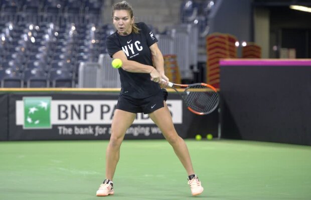 SIMONA HALEP LA INDIAN WELLS. Ajutor pentru Simona Halep » S-a antrenat alături de Andre Agassi și Novak Djokovic