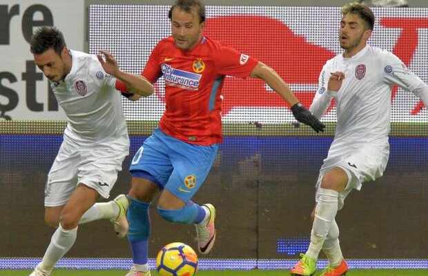 CFR CLUJ - FCSB // Lovitură dură înainte de derby-ul play-off-ului: un jucător important s-a accidentat și nu va fi pe teren!