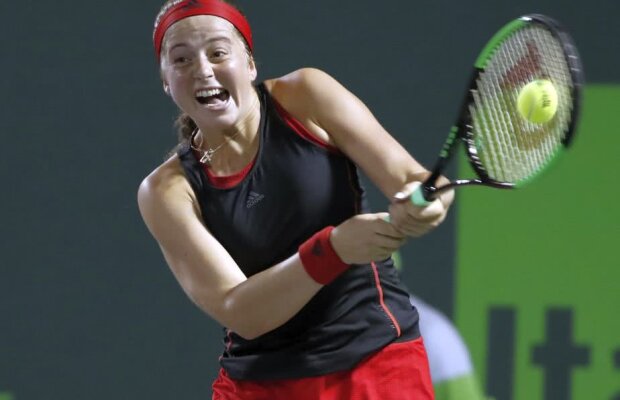 VIDEO Ostapenko e în finală la Miami! Letona impresionează la fel ca la Roland Garros, când a bătut-o pe Halep