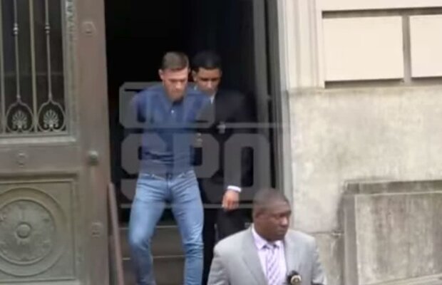 VIDEO UPDATE Primele imagini cu McGregor încătușat