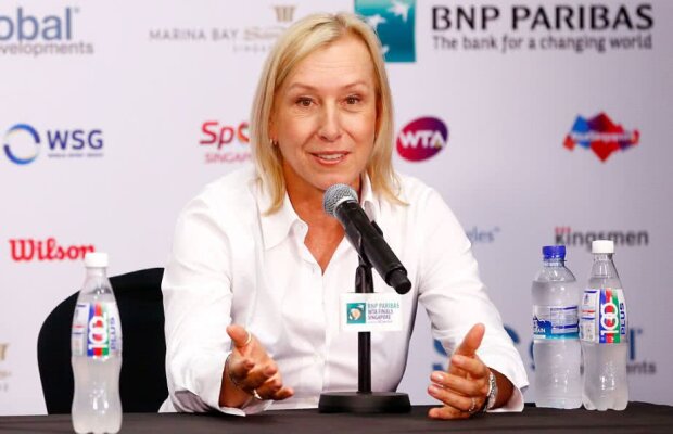 Martina Navratilova, mai directă ca niciodată: "Are un blocaj mental. Joacă la adevăratul potențial doar când are fanii de partea ei"